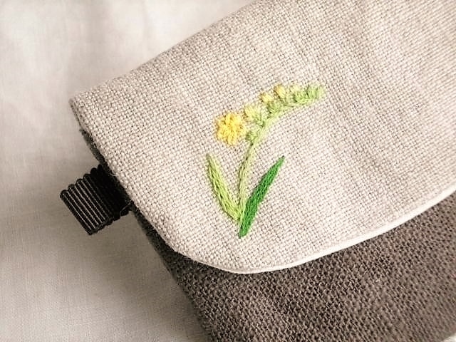 フランス刺繍 花シリーズ: アンティークレース＆ハンドメイド